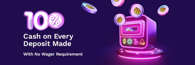 🎉 Deposit and Get 10% Extra – No Terms, No Limits! 🎉